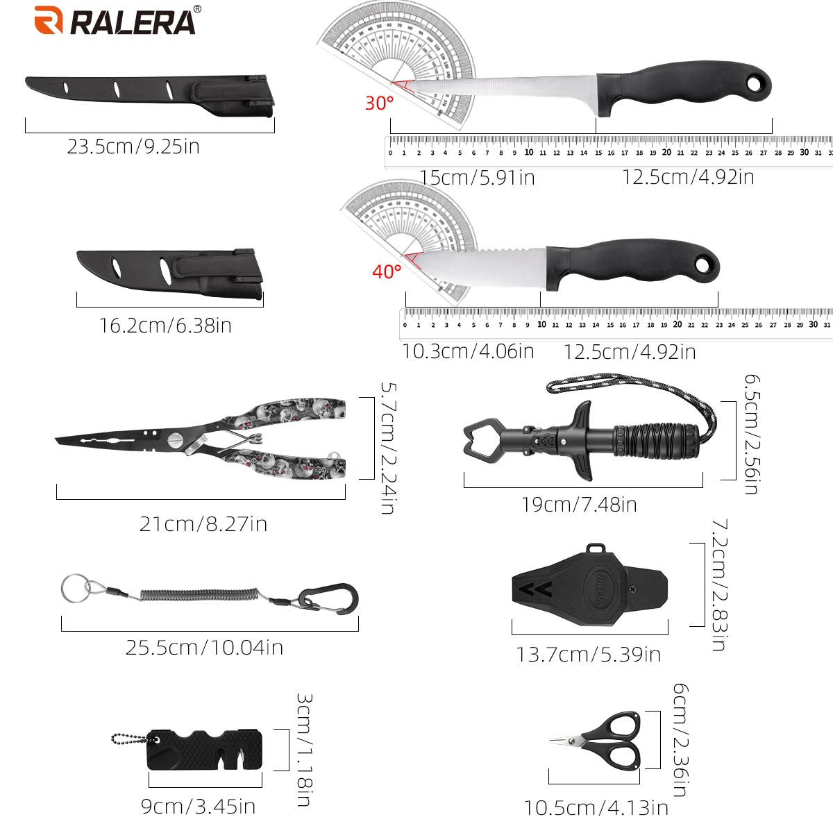ルアーフィッシング用プライヤー装備：フィッシュグリッパー、フ - Fishing Equipment Essentials のレビューと価格