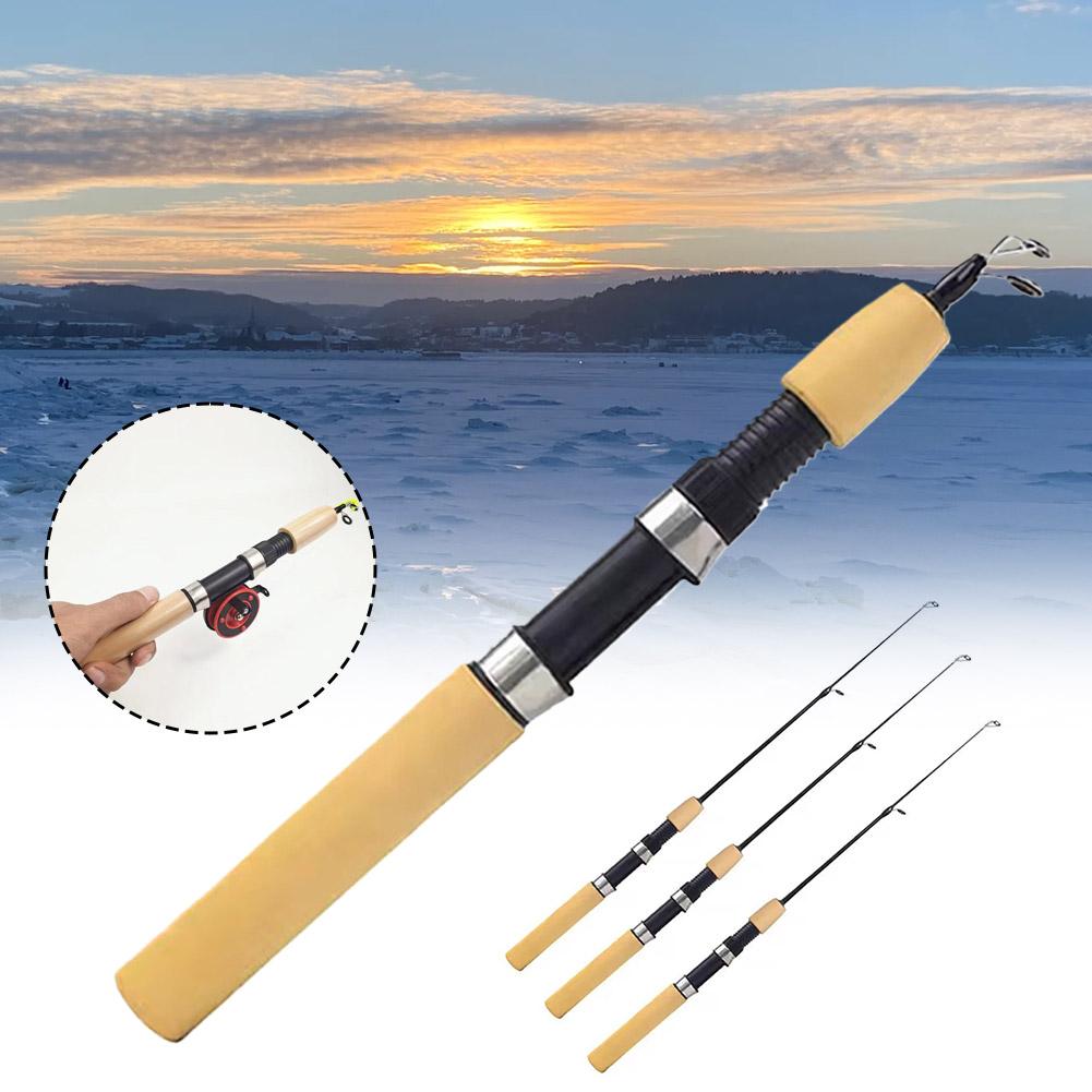 ミニアイスフィッシングロッド ポータブルカーボンファイバー  - Ice Fishing Tip Up のレビューと価格