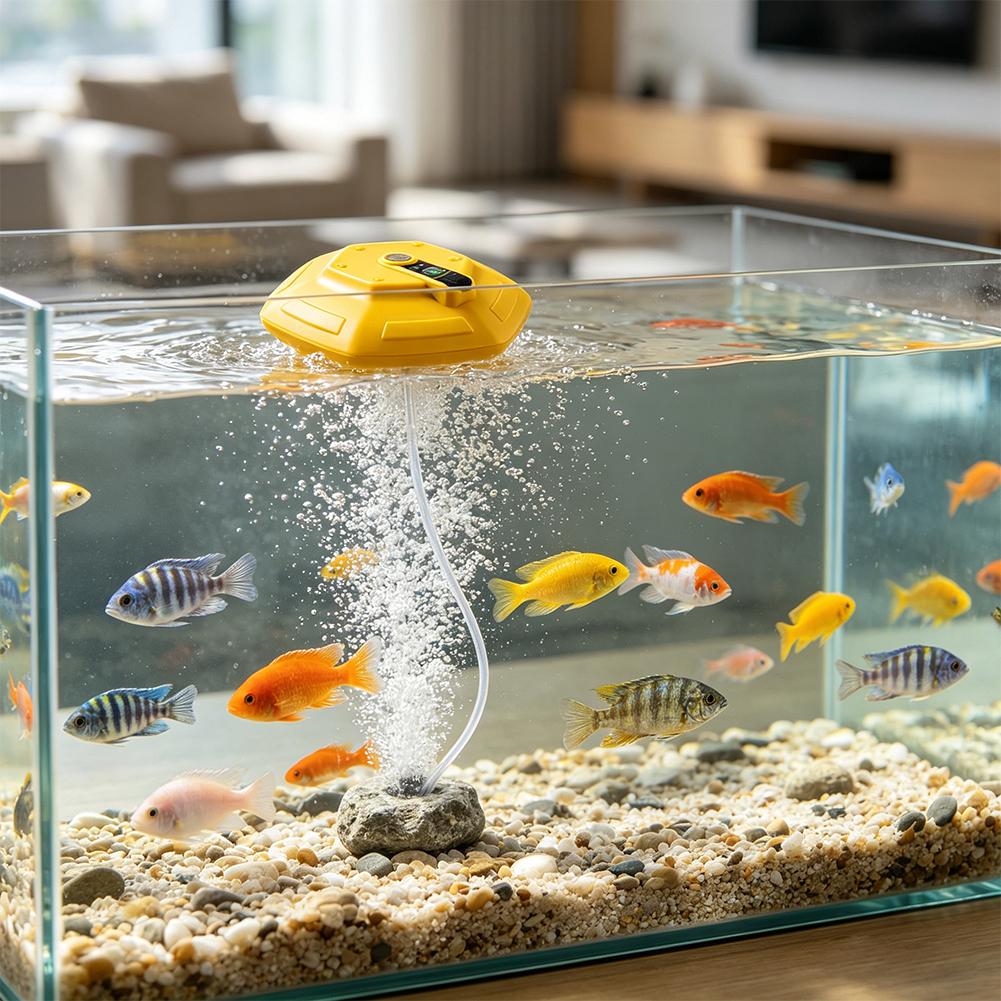 フローティングフィッシングエアレーターポンプUSB充電式スマ - Ice Fishing Tip Up のレビューと価格