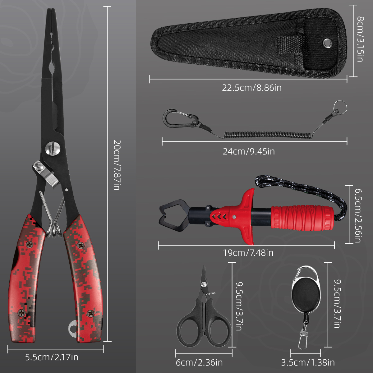 ステンレス製の機能的なフィッシングプライヤー、ワイヤーカッタ - Fishing Equipment Price のレビューと価格