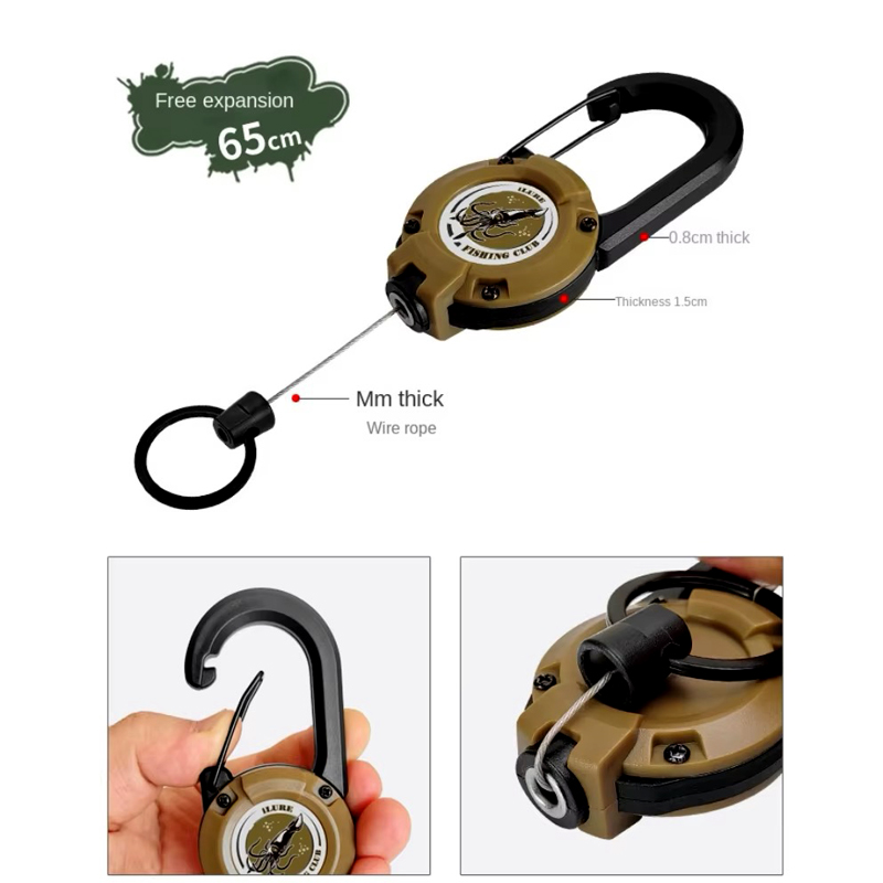 イカジグフックキャップとカラビナ釣りアクセサリーベイトプロテ - Fishing Equipment Carp のレビューと価格