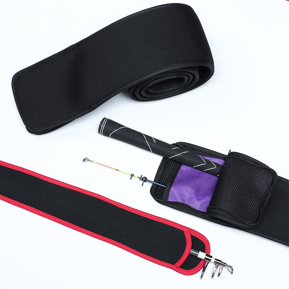 釣り用保護ロッド,耐摩耗性,柔らかく,厚く,収納ケース,ロッ - Fishing Equipment Bag のレビューと価格
