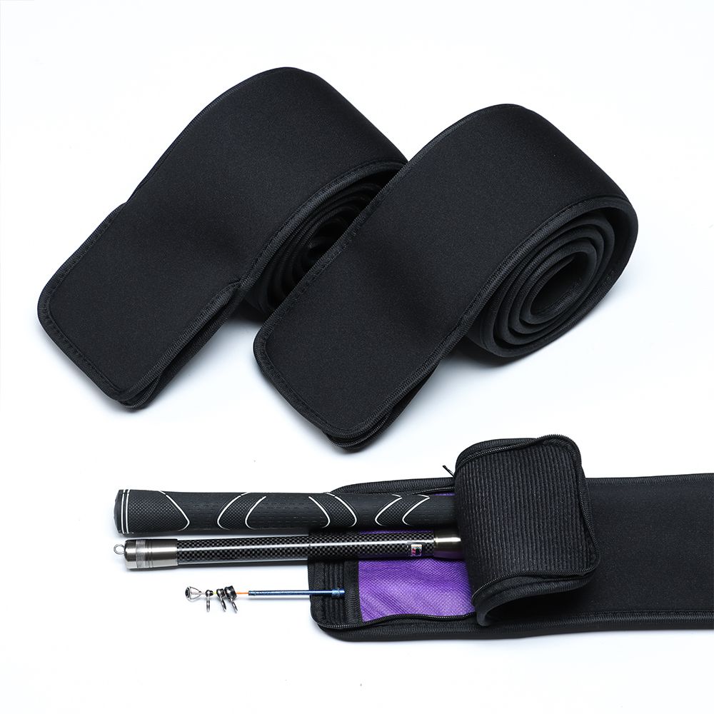 釣り用保護ロッド,耐摩耗性,柔らかく,厚く,収納ケース,ロッ - Fishing Equipment Bag のレビューと価格