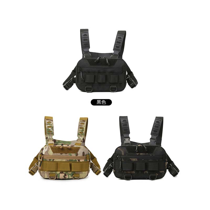 メンズタクティカルチェストバッグ、多機能フィッシング＆キャン - Fishing Equipment Essentials のレビューと価格