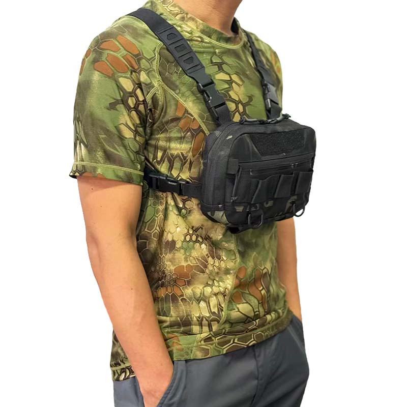 メンズタクティカルチェストバッグ、多機能フィッシング＆キャン - Fishing Equipment Essentials のレビューと価格