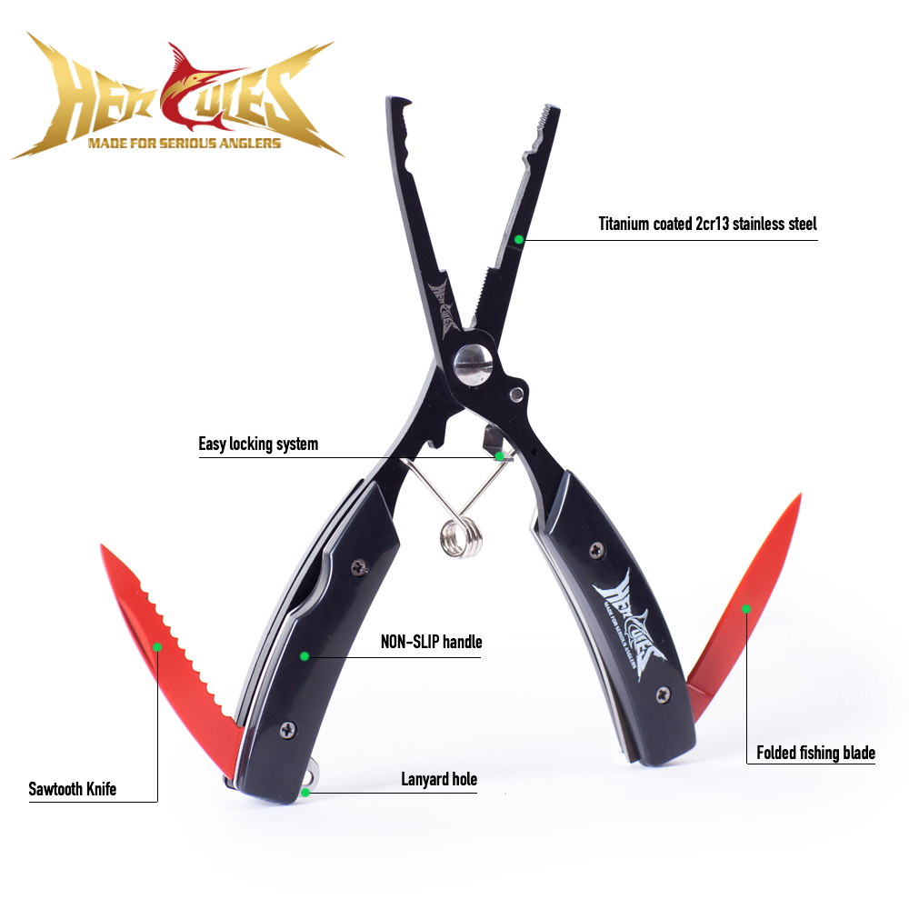 HERCULES フィッシングプライヤー（シースとランヤード - Fishing Equipment Cheap のレビューと価格
