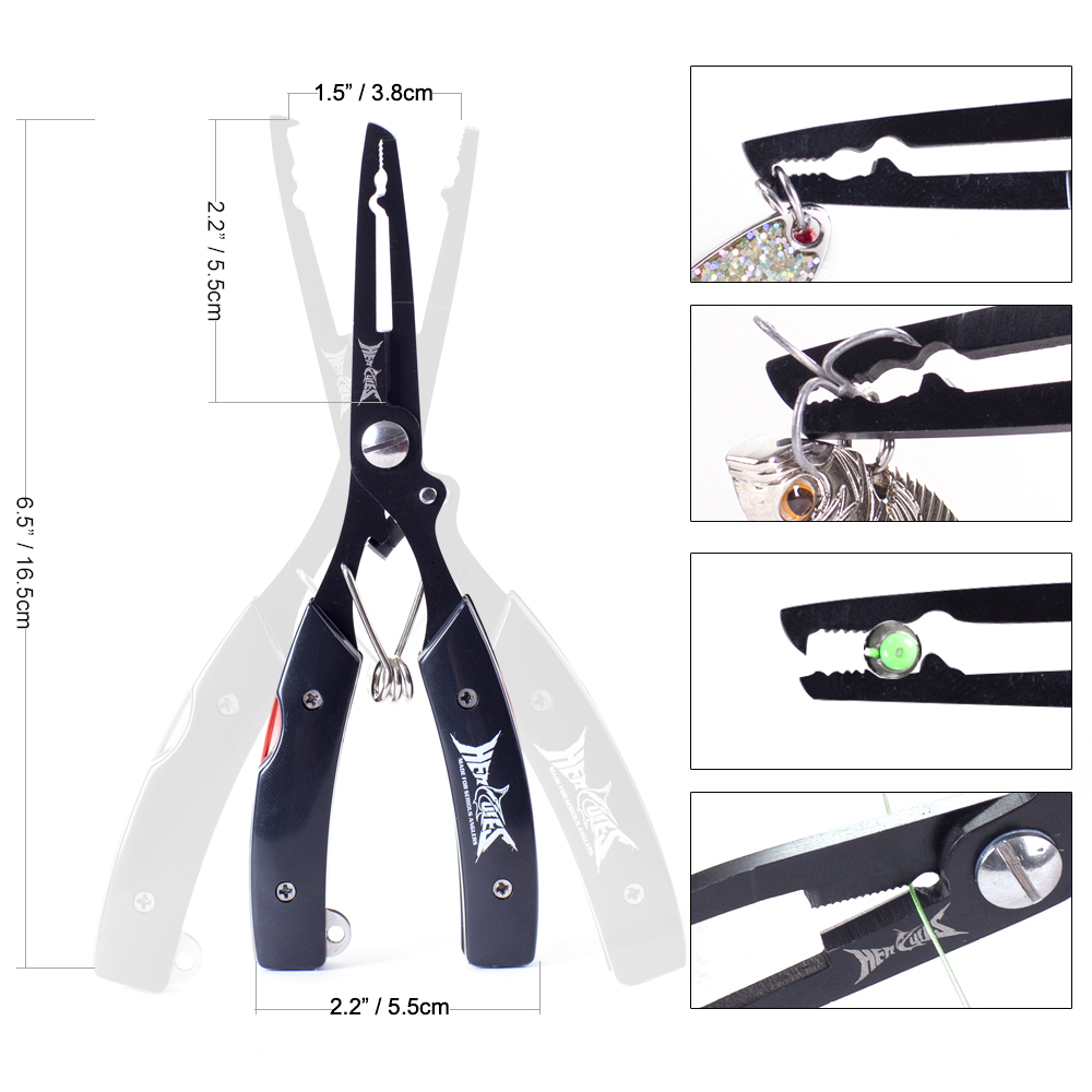 HERCULES フィッシングプライヤー（シースとランヤード - Fishing Equipment Cheap のレビューと価格