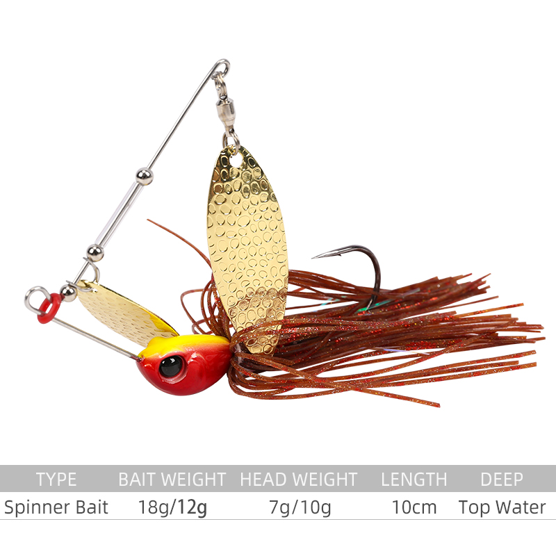 TSURINOYA スピナーベイト バズベイト メタルスプー - Fishing Equipment Brands のレビューと価格