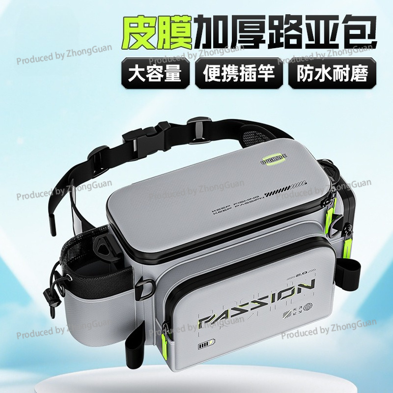 多機能ファニーパック防水ショルダー釣り道具バッグ釣りバッグル - Fishing Equipment Bag のレビューと価格