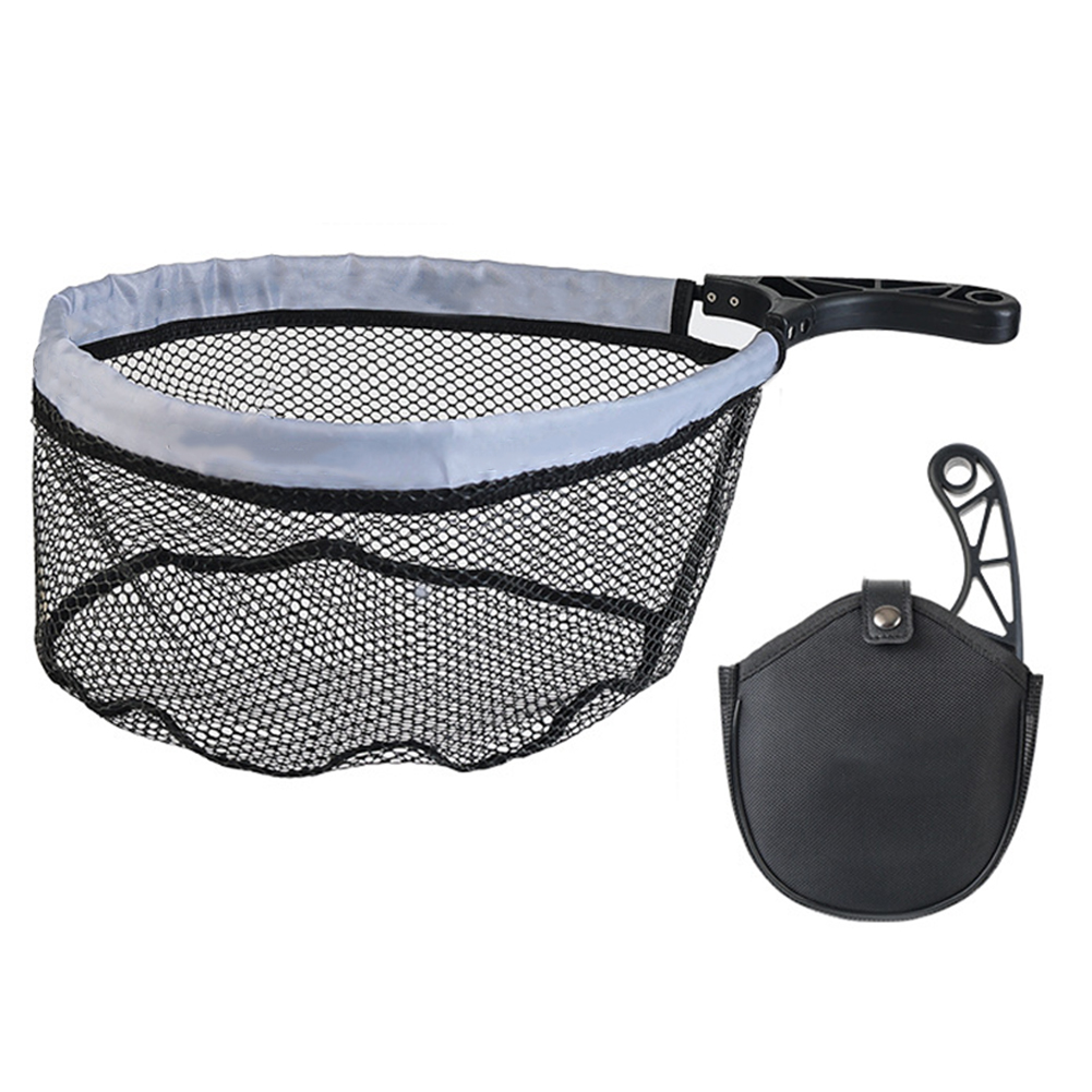 折りたたみ式ランディングネット 滑り止めハンドル付き トラウ - Fishing Equipment Bag のレビューと価格