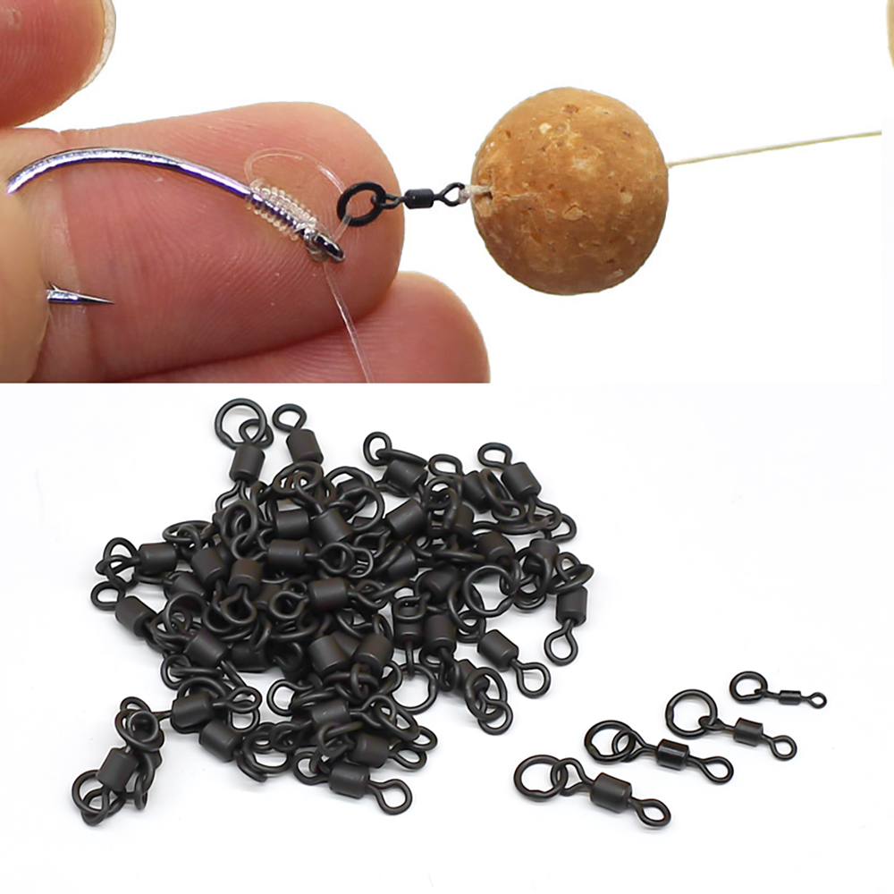 MNFT 40 個クイックチェンジフレキシリングスイベルリグ - Fishing Equipment Carp のレビューと価格