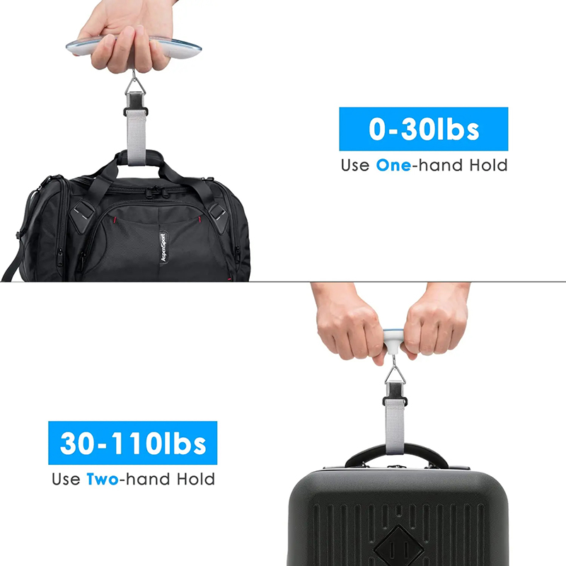 50kg/110ポンドポータブル吊り下げ電子荷物スケール、L - Fishing Equipment Bag のレビューと価格