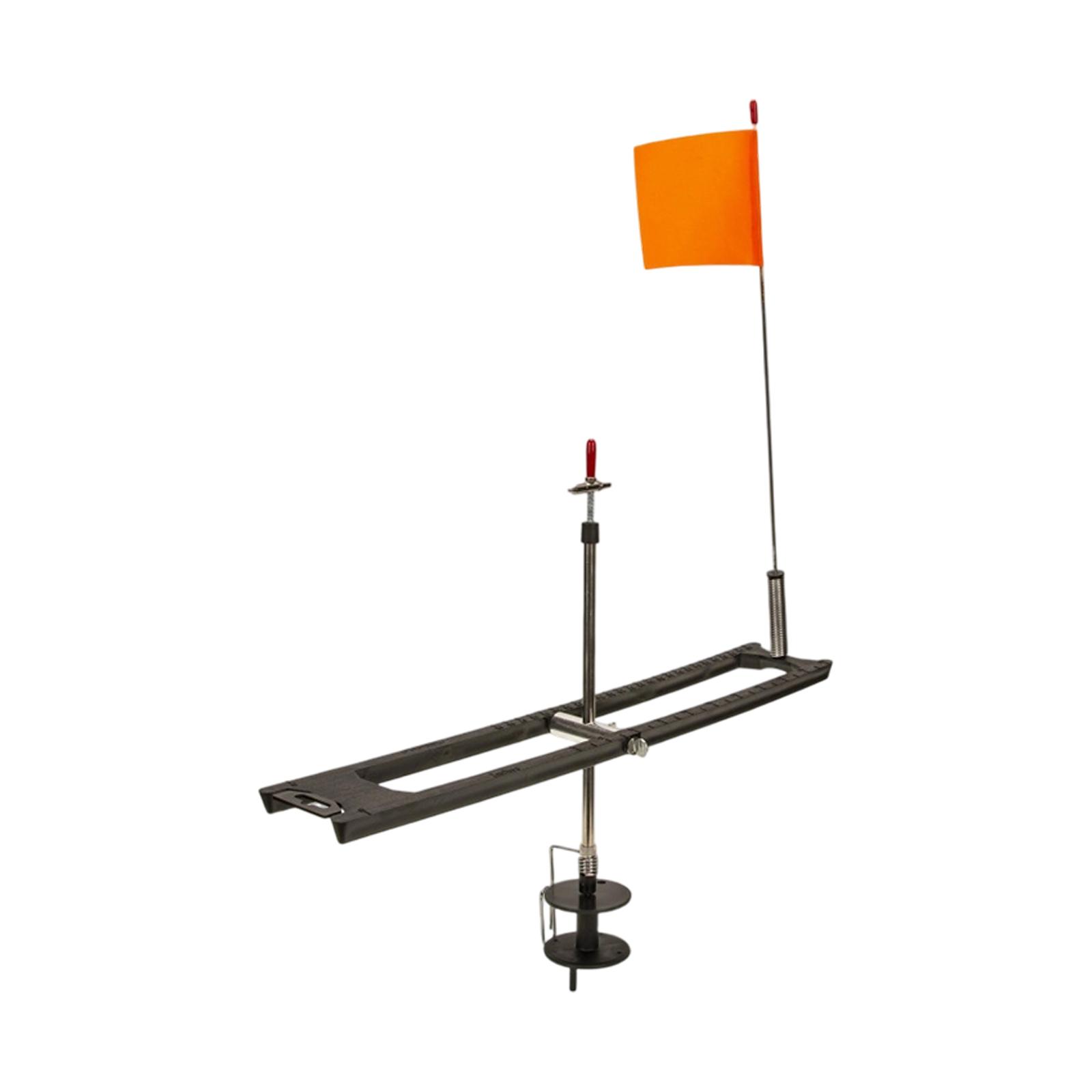 アイスフィッシングロッド チップアップ式 調整可能必需品 折 - Fishing Equipment Essentials のレビューと価格