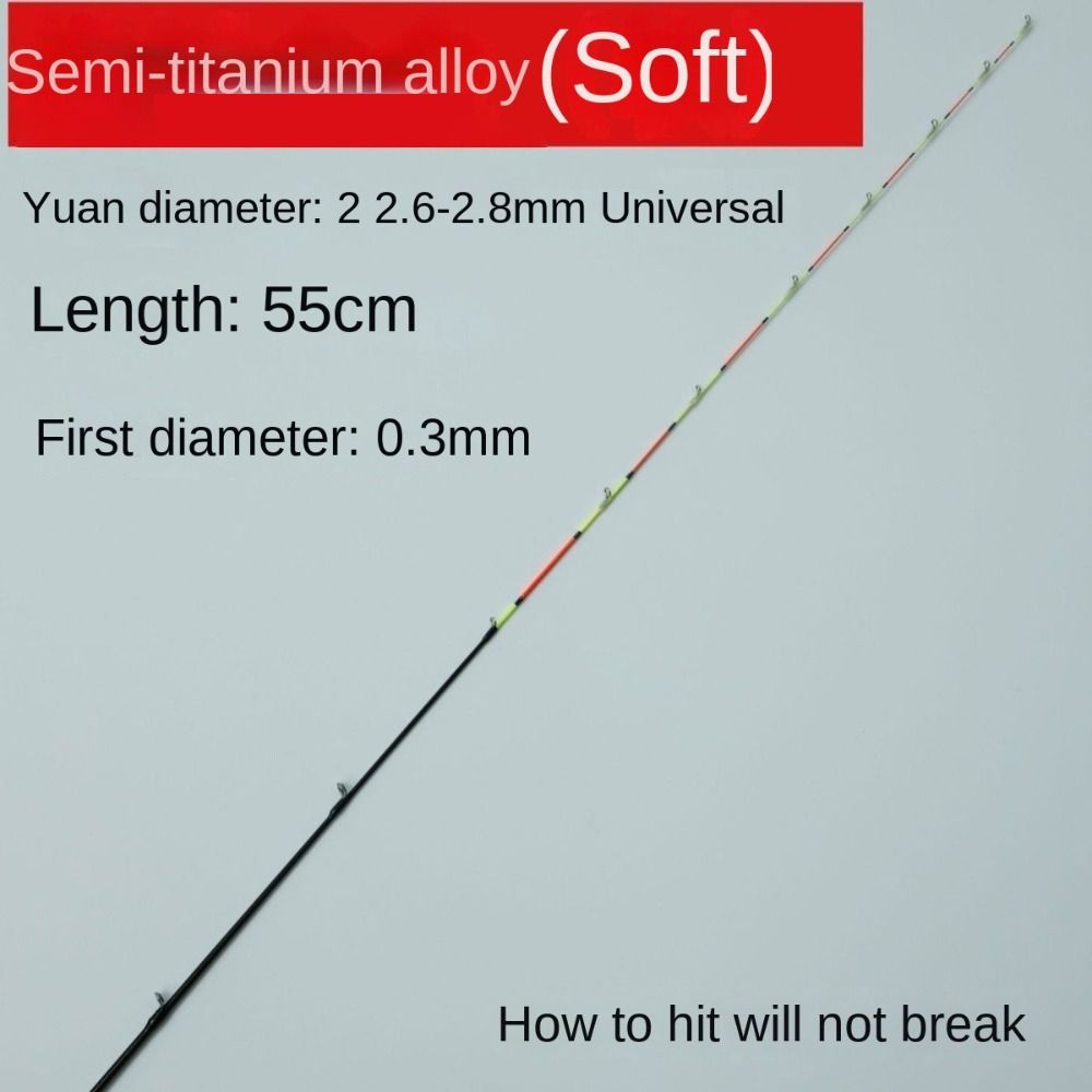 2024年式格納式ハーフチタン製釣り竿ティップ45cm/55 - Ice Fishing Tip Up のレビューと価格