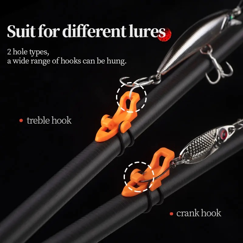 10-30 個釣り竿ポールフックキーパールアーベイトホルダー - Ice Fishing Tip Up のレビューと価格